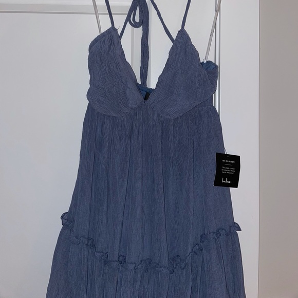 Lulu’s navy dress - Picture 2 of 3